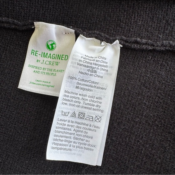 J. Crew Schoolboy sweater-blazer - Black - Picture 7 of 8